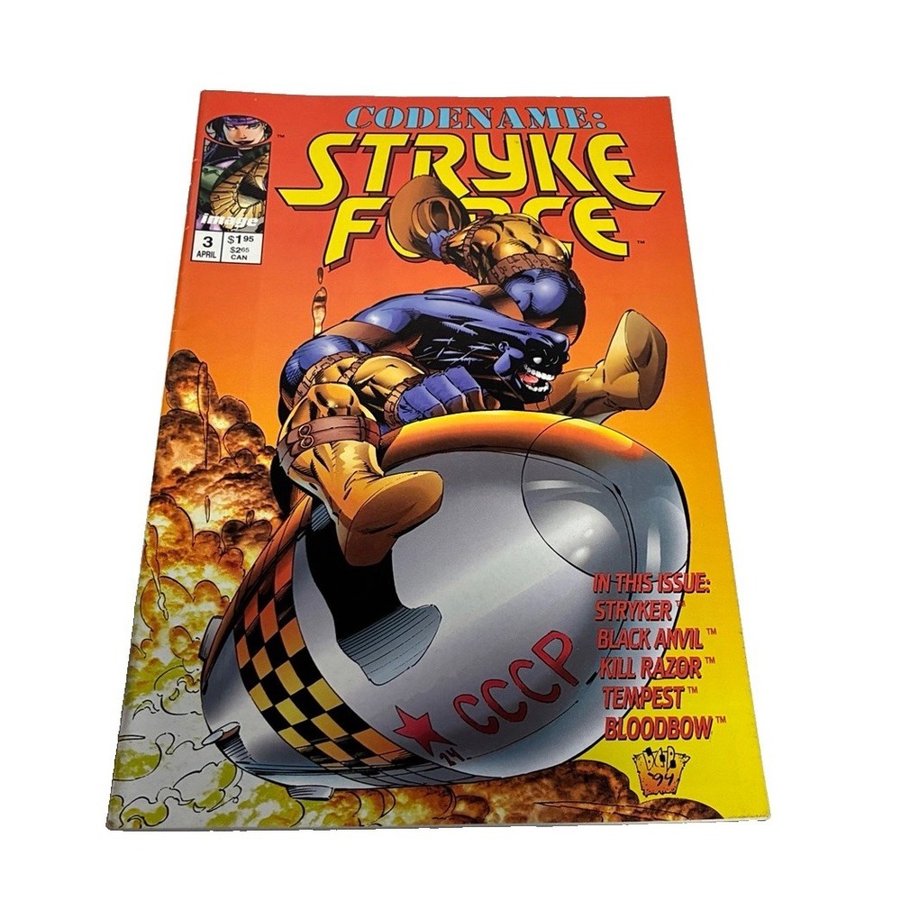 CODENAME STRYKEFORCE # 3 VG IMAGE COMICS 1994